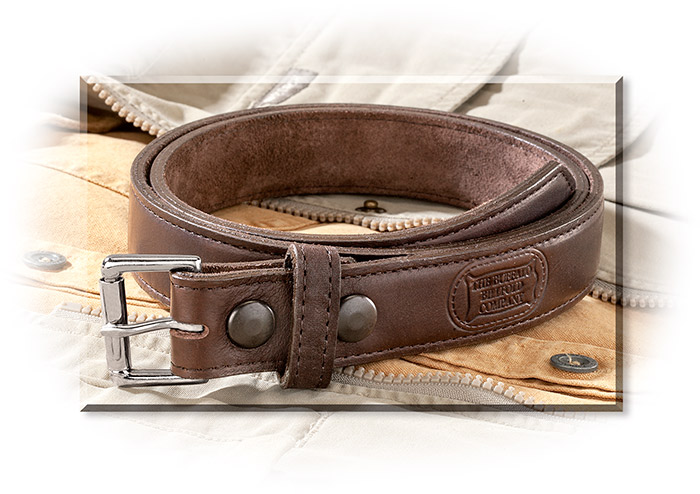 American Bison Leather Belt size 34