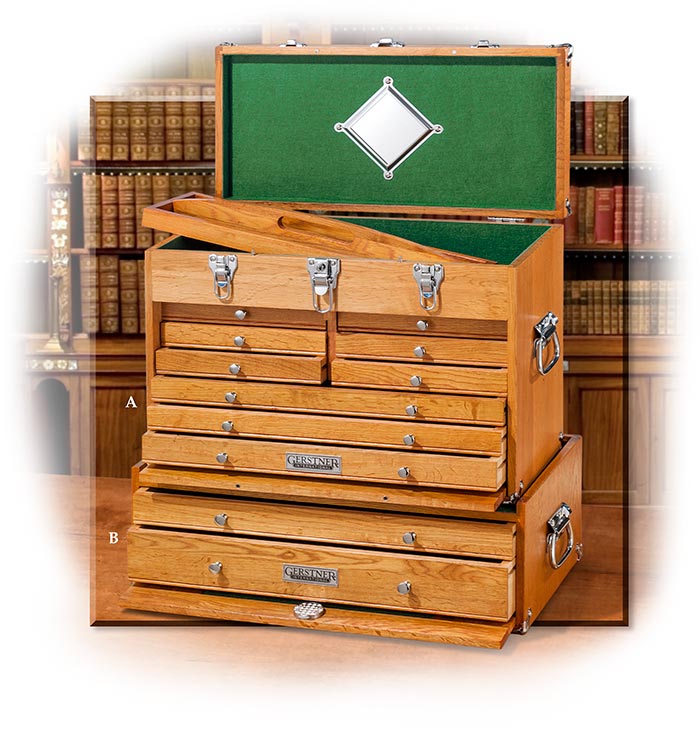 Gerstner International Oak Chest Set