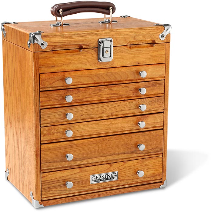 Gerstner International Portable 6 Drawer Chest