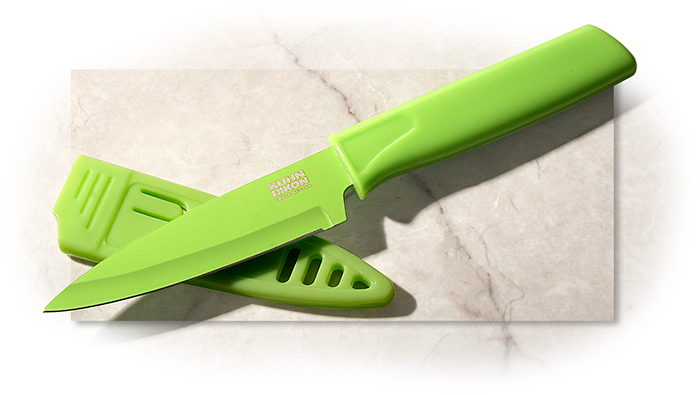 Khun Rikon Paring Knife Lime Green