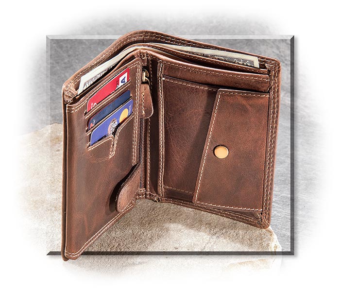 Rugged Water Buffalo Wallet